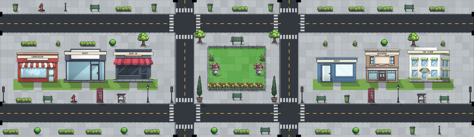 The street